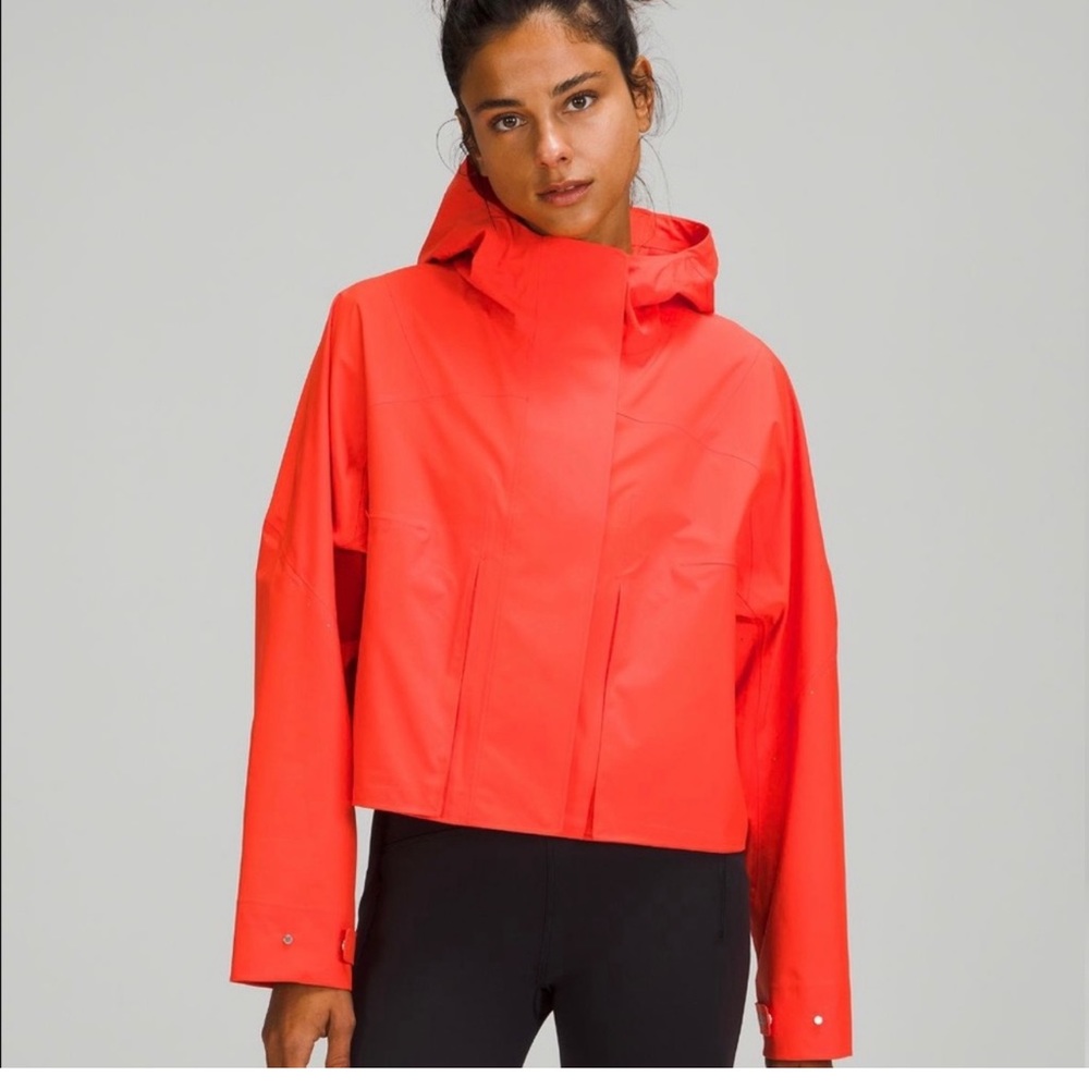 Lululemon Rain Chaser Rain Jacket Size 8